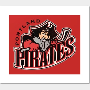 Defunct Portland Pirates Hockey Team Posters and Art